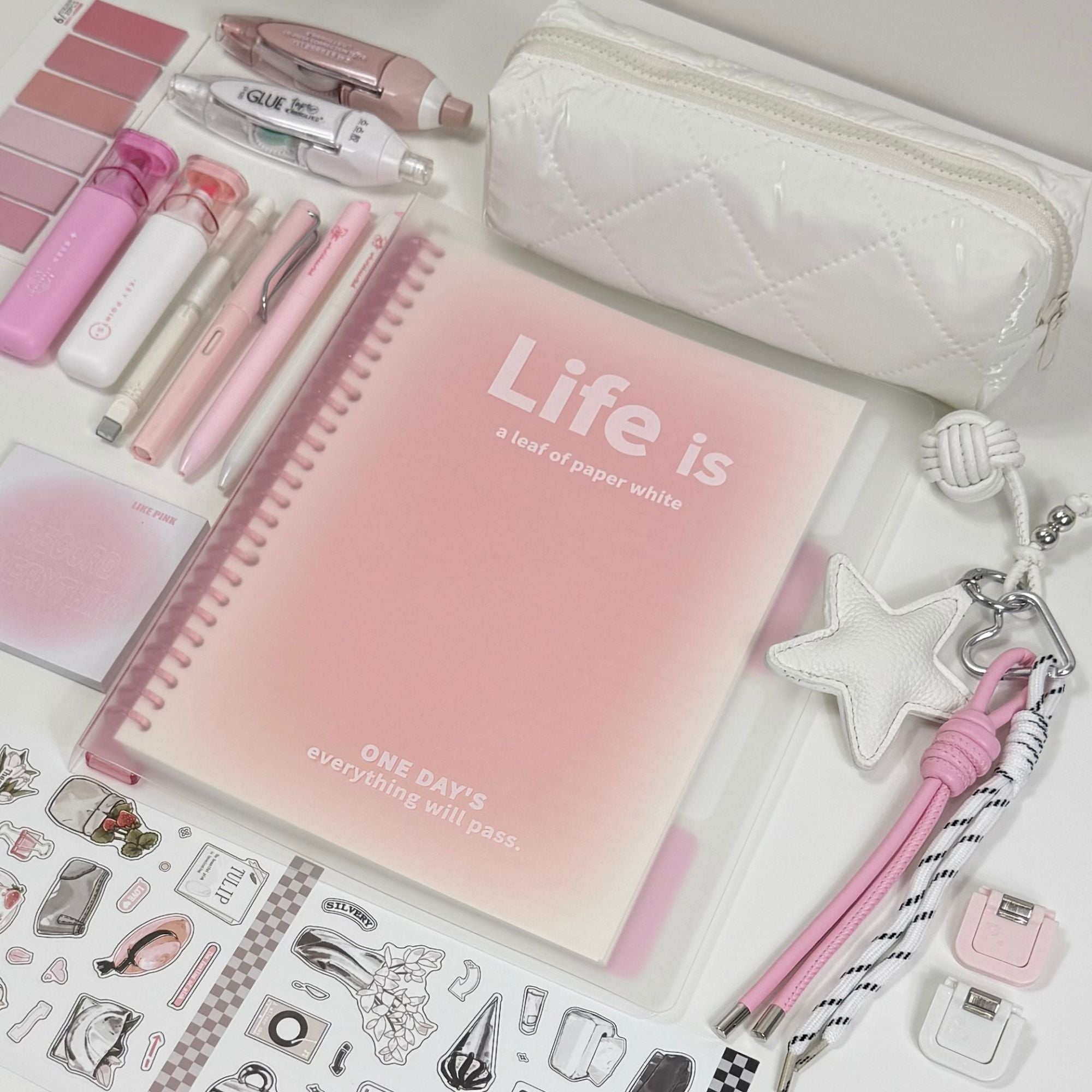 Pink Back To School Full Set
