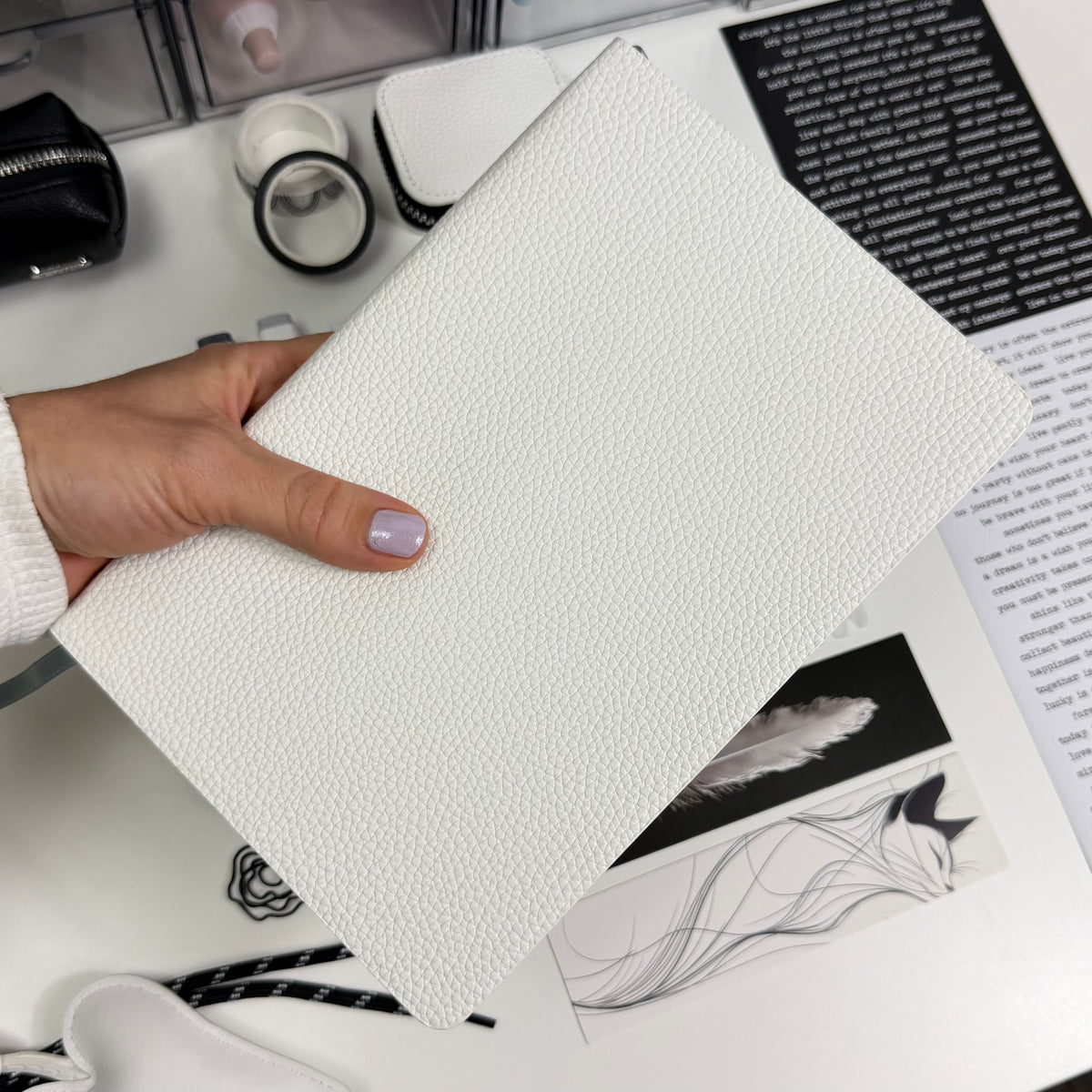 🤍🖤 Minimal Black & White Gift Box