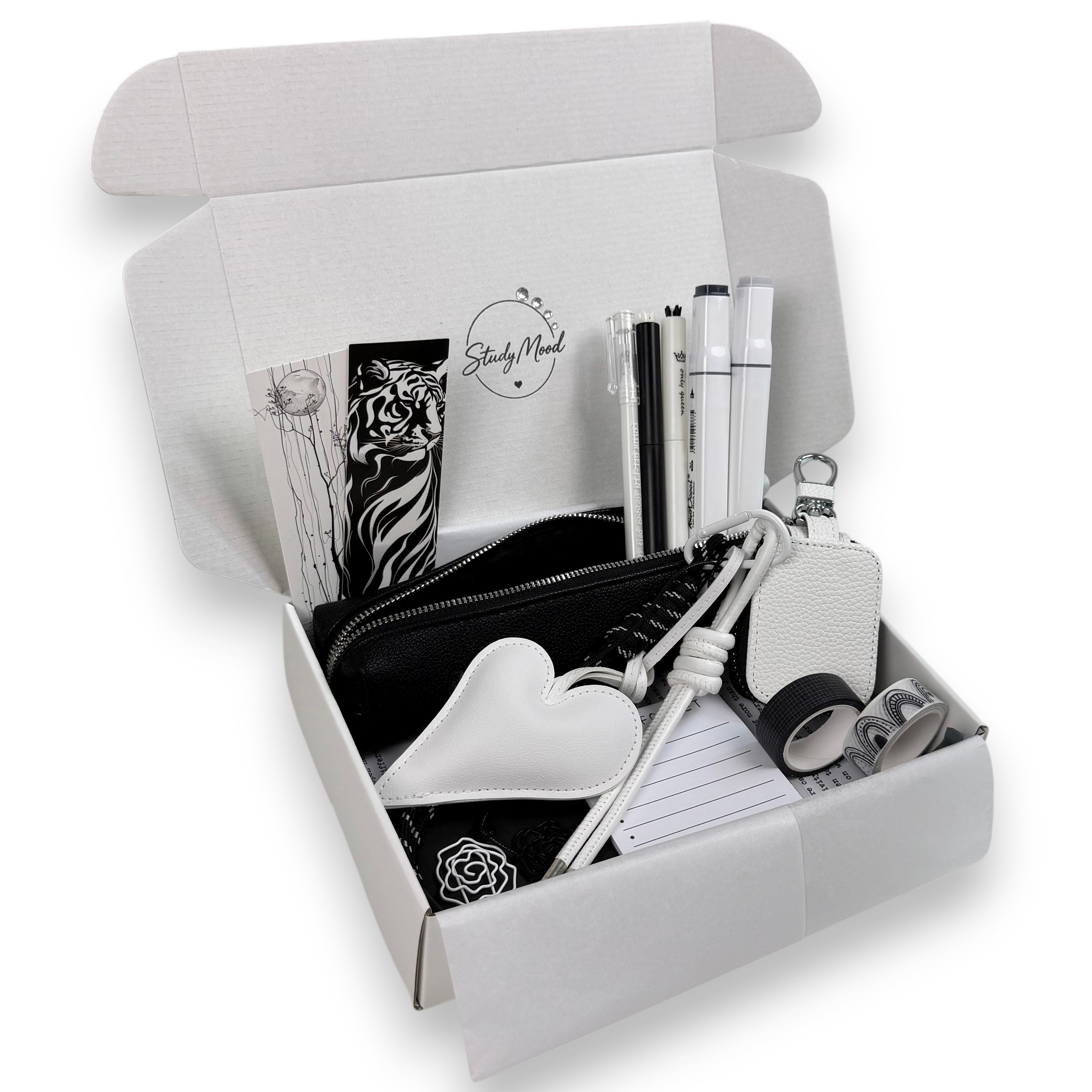 🤍🖤 Minimal Black & White Gift Box